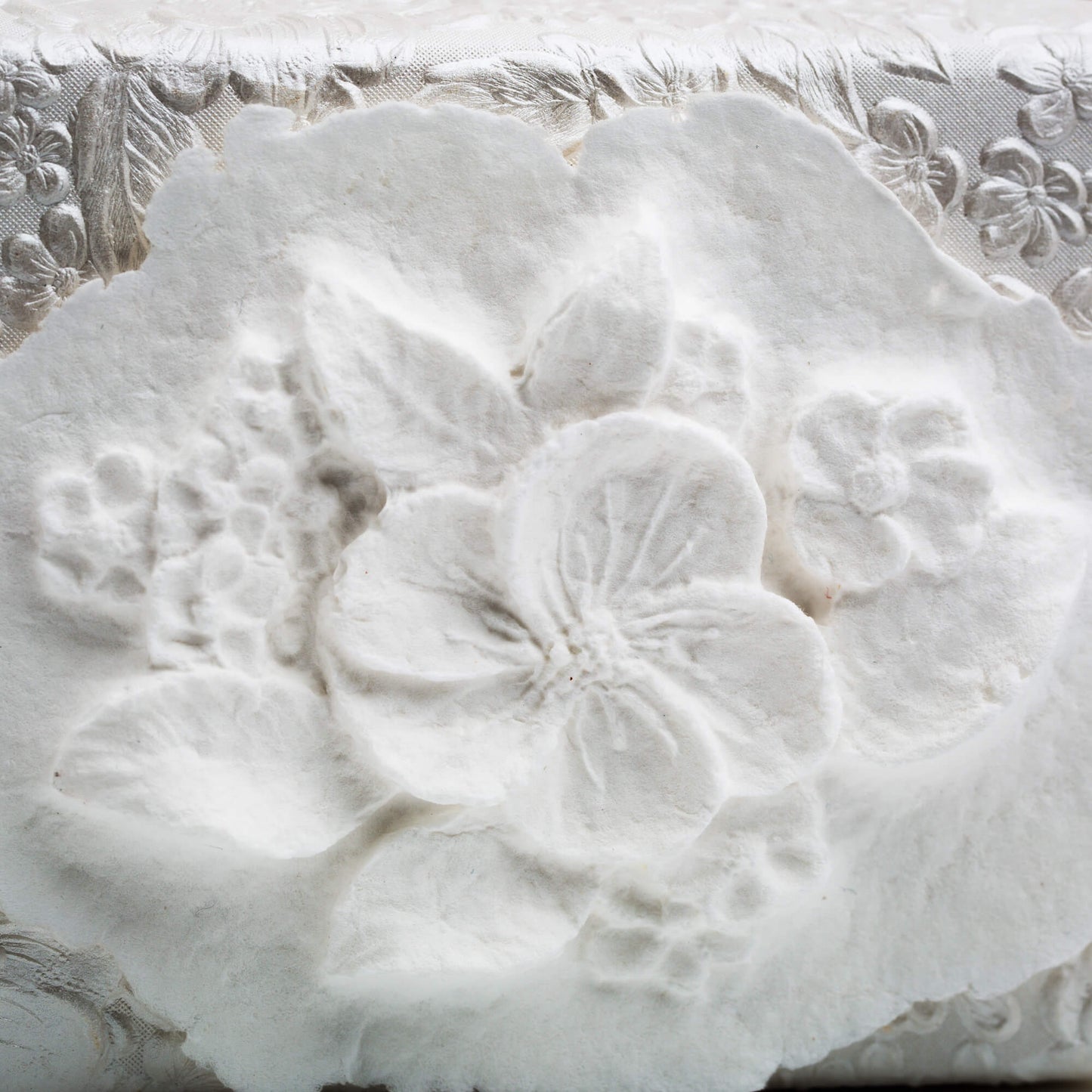 Flowers at Peace Small - The FAVORITE PLACE® Small Burial Biodegradable Urn for Human Ashes, Ocean or Earth Burial Cremation Urn