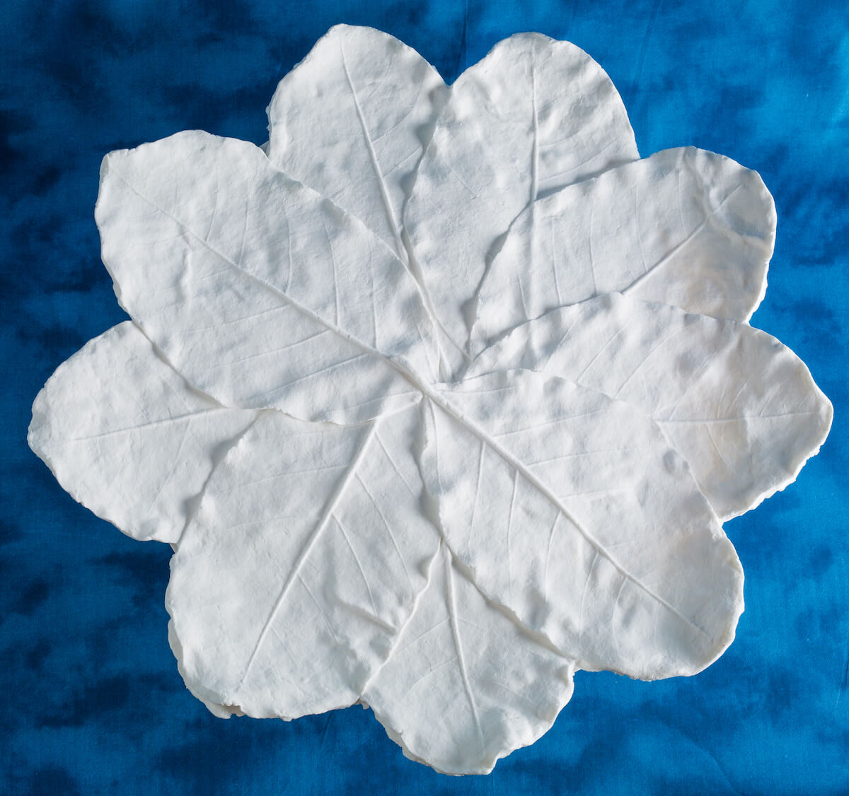 The Lily at Peace - Water Scattering Biodegradable Cremation Urn for Human Ashes, Ocean Burial at Sea
