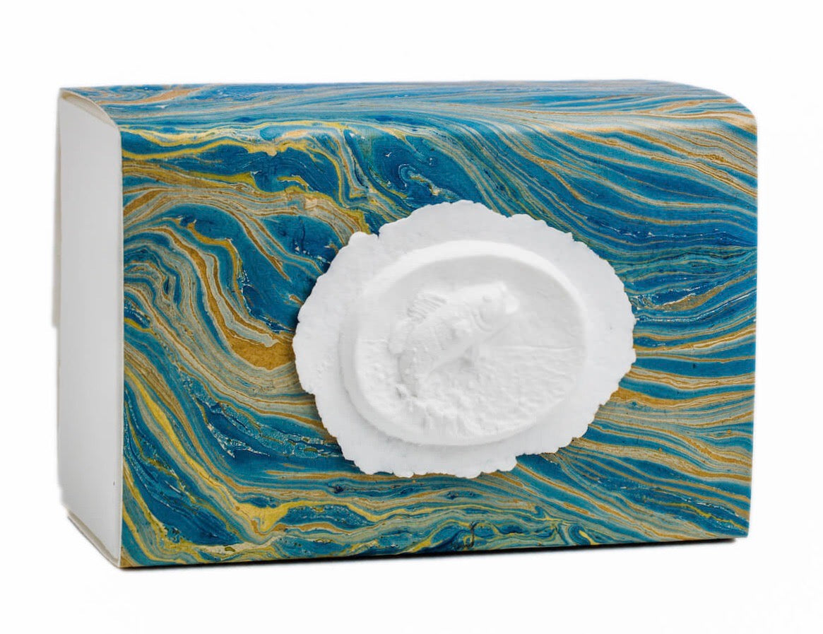 Fish - Scattering Biodegradable Cremation Urn Box for Human Ashes