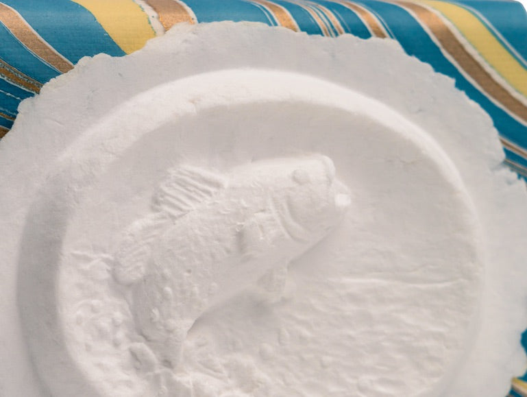 Fish Small - The FAVORITE PLACE® Small Burial Biodegradable Urn for Human Ashes, Ocean or Earth Burial Urn for Cremation