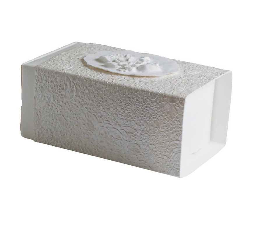 Flowers at Peace - Scattering Biodegradable Cremation Urn Box for Human Ashes