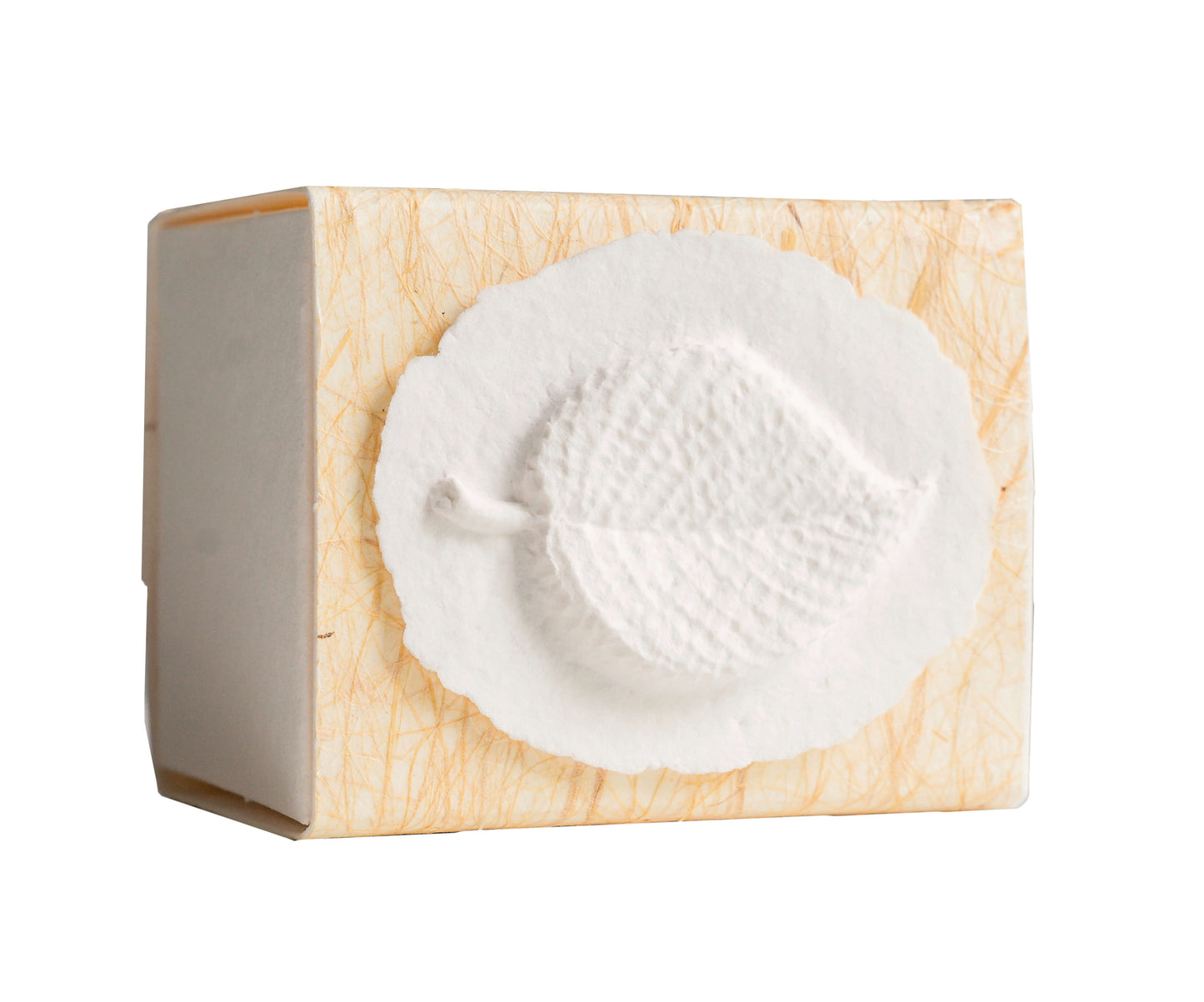 Leaf Small - The FAVORITE PLACE® Small Burial Biodegradable Urn for Human Ashes, Ocean or Earth Burial Cremation Urn