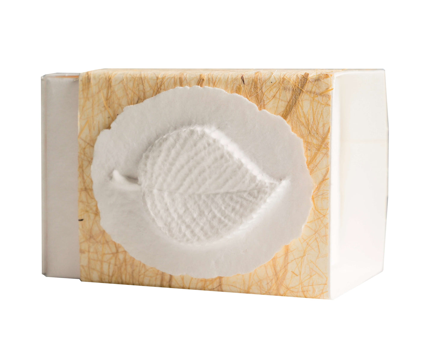 Leaf Small - The FAVORITE PLACE® Small Burial Biodegradable Urn for Human Ashes, Ocean or Earth Burial Cremation Urn