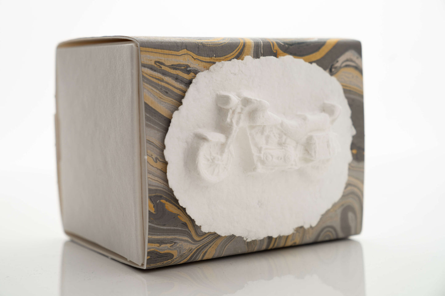 Motorcycle Small - The FAVORITE PLACE® Small Burial Biodegradable Urn For Human Ashes, Ocean or Earth Burial Cremation Urn