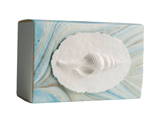Shell in Mist Box - Scattering Biodegradable Cremation Urn Box for Human Ashes