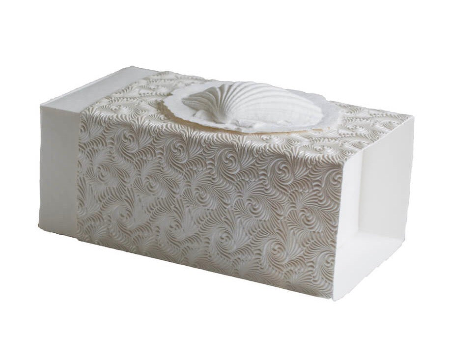 Shell - Scattering Biodegradable Cremation Urn Box for Human Ashes